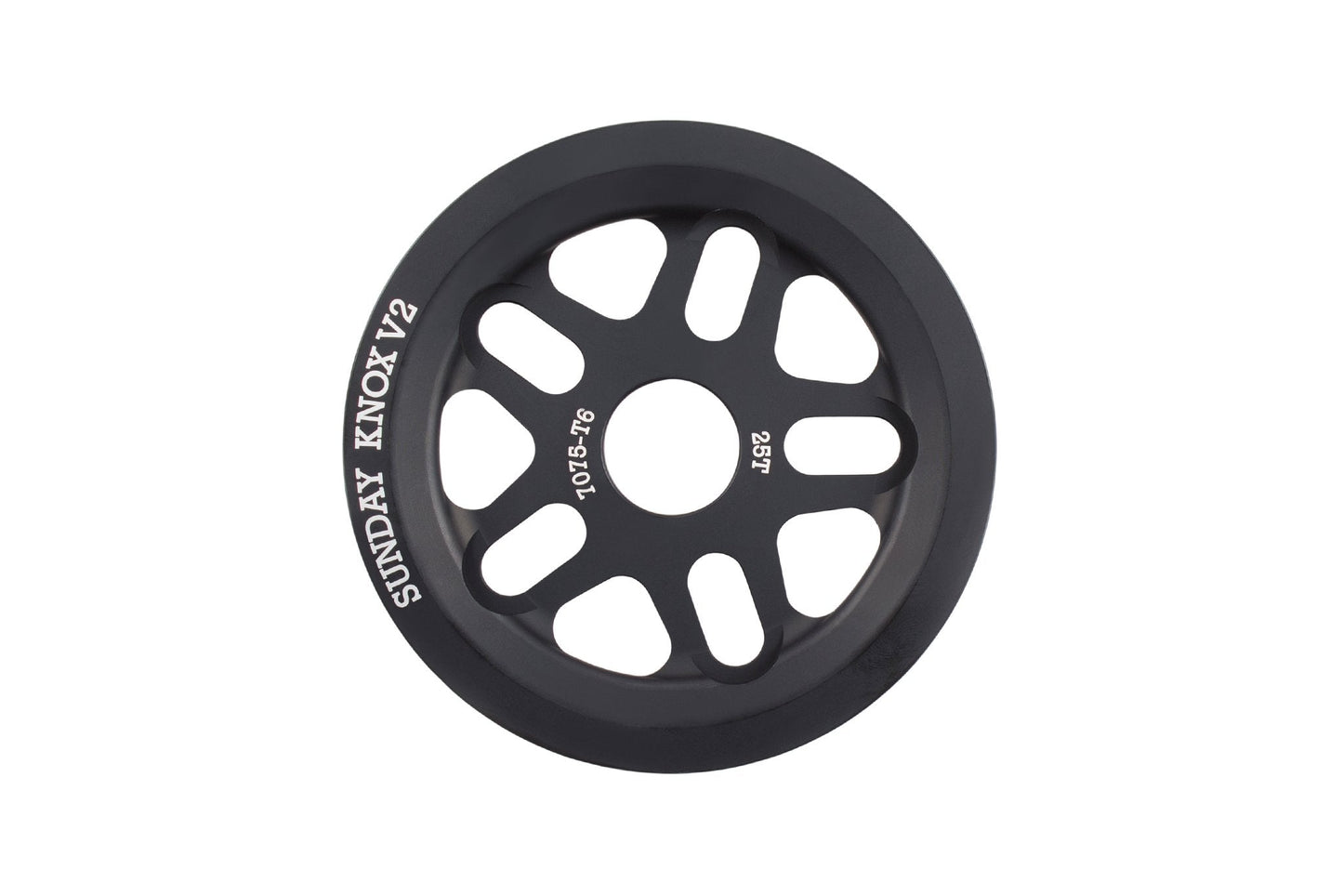 Sunday Knox v2 Sprocket (Black) - Available at 5150bmx.com