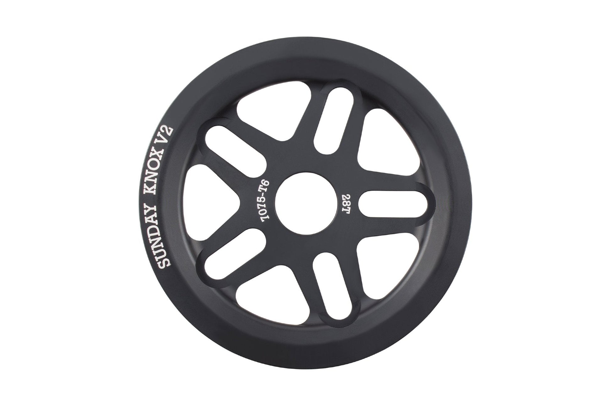 Sunday Knox v2 Sprocket (Black) - Available at 5150bmx.com