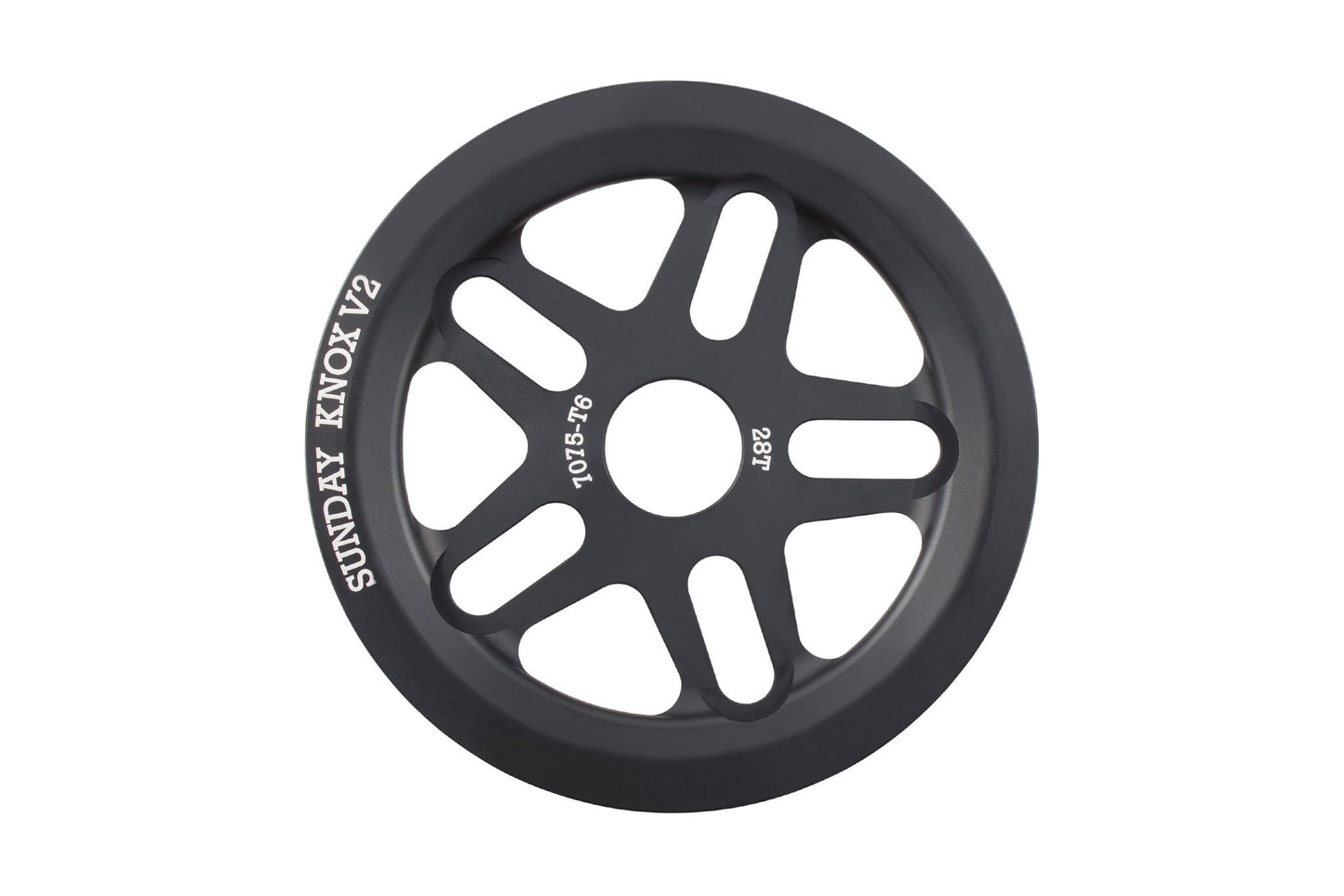 Sunday Knox v2 Sprocket (Black) available at 5150bmx.com