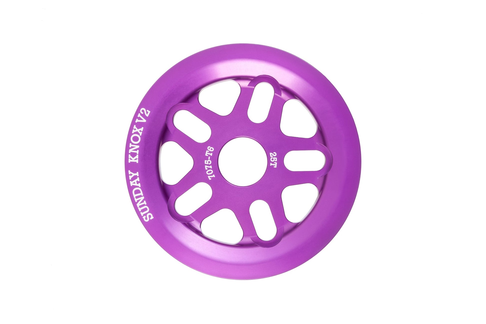 Sunday Knox v2 Sprocket (Anodized Purple) available at 5150bmx.com