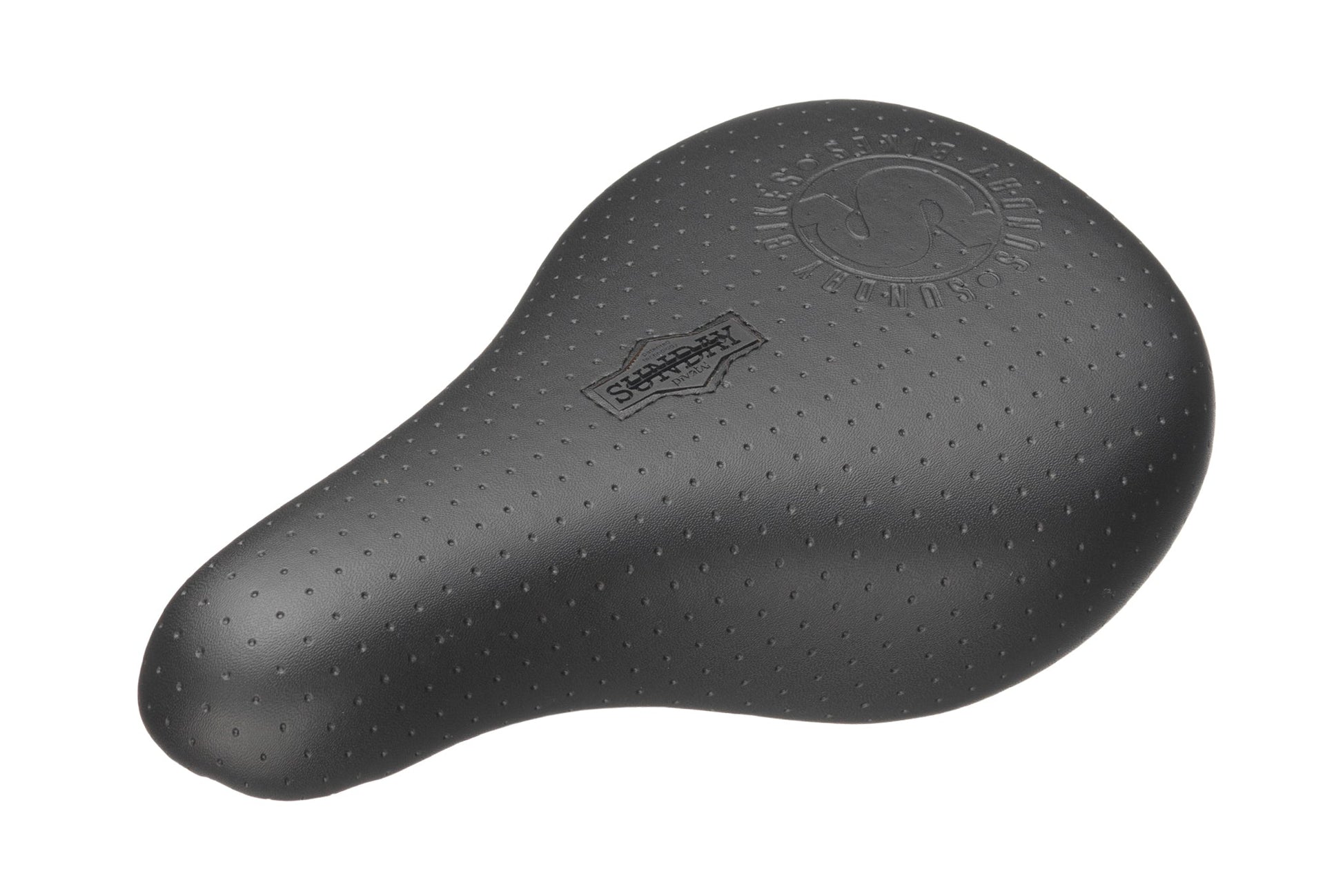Sunday Badge Seat (Black) available at 5150bmx.com