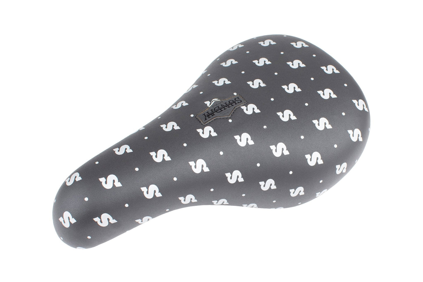 Sunday S-Pattern Seat (Reflective Black) available at 5150bmx.com