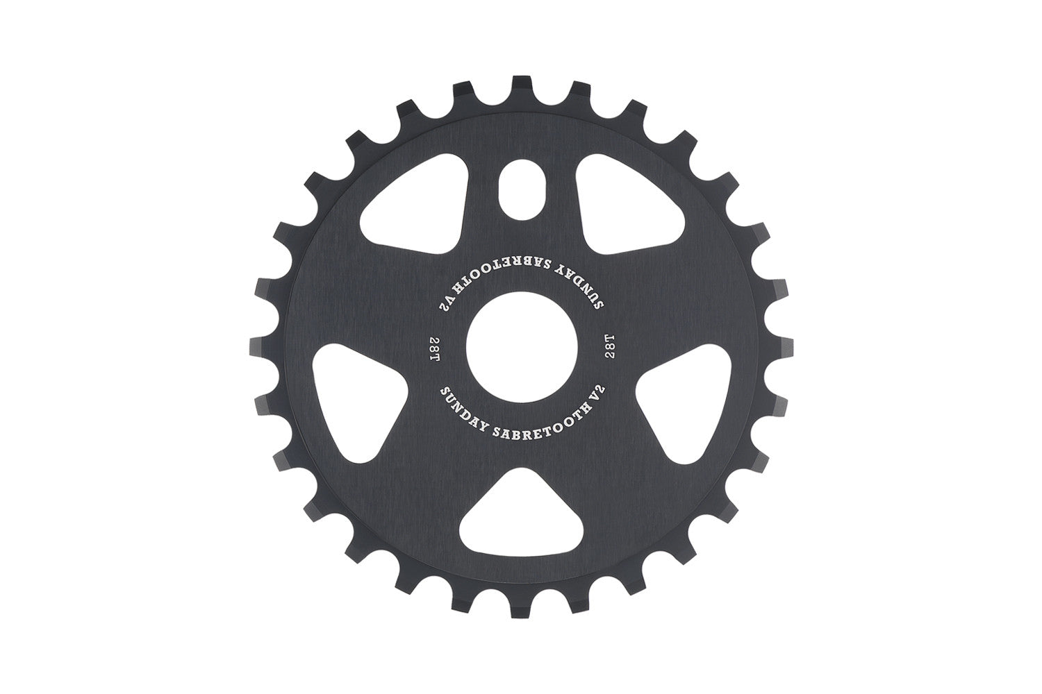 Sabretooth v2 Sprocket (Black) available at 5150bmx.com