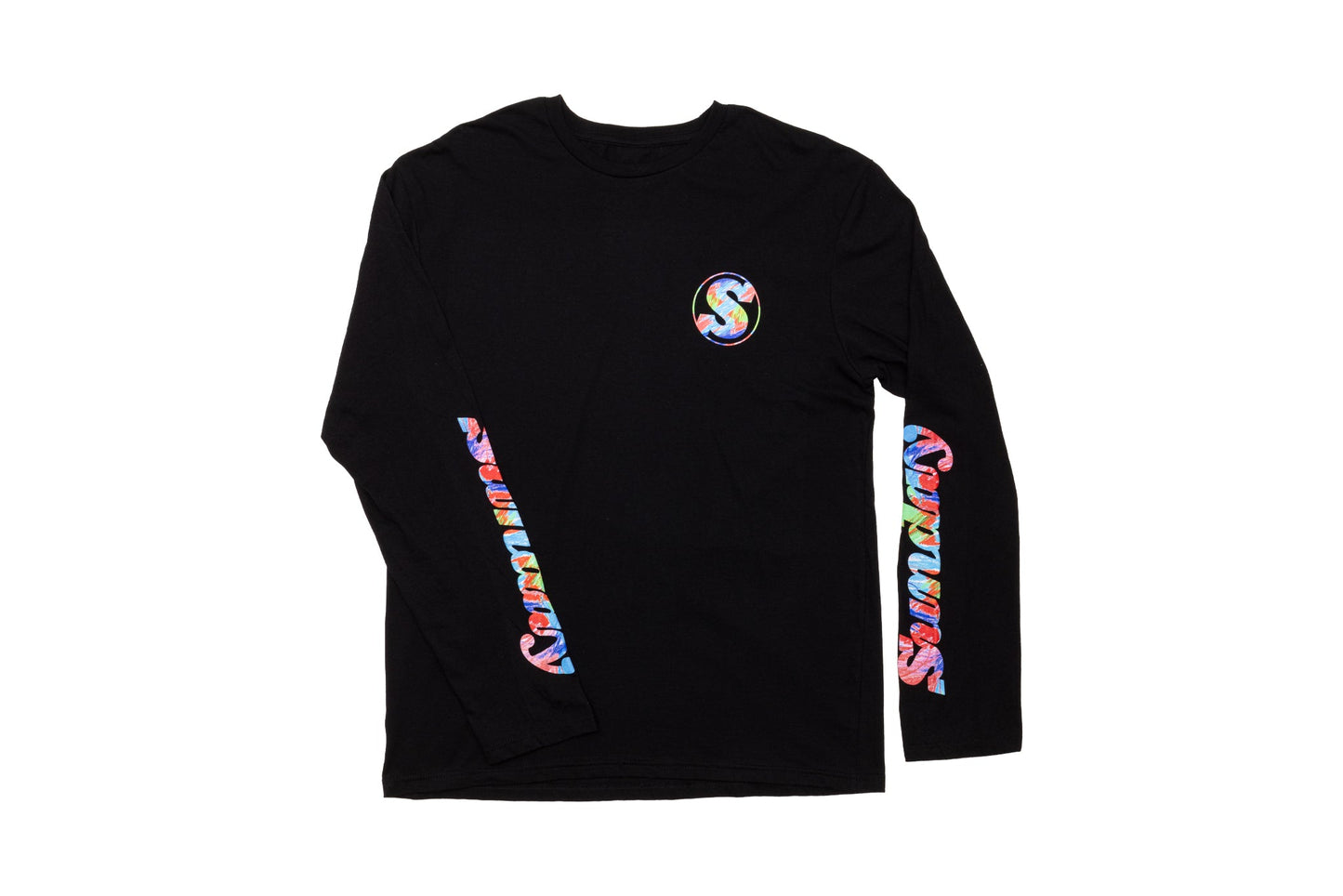 Sunday Scribble Long Sleeve (Black w/ Color Scribble Ink) available at 5150bmx.com