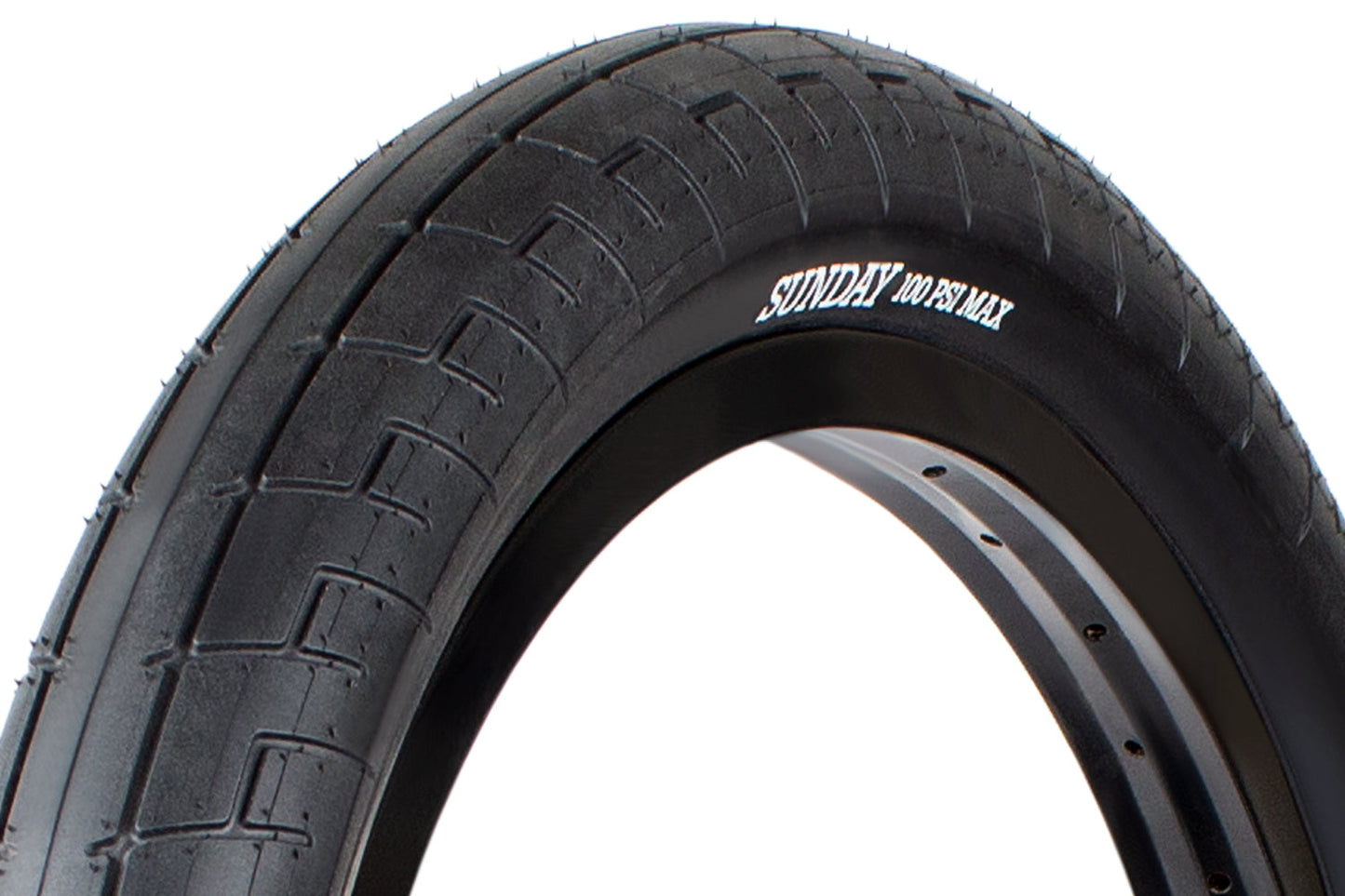 Street Sweeper v2 Tire (Black) - Available at 5150bmx.com