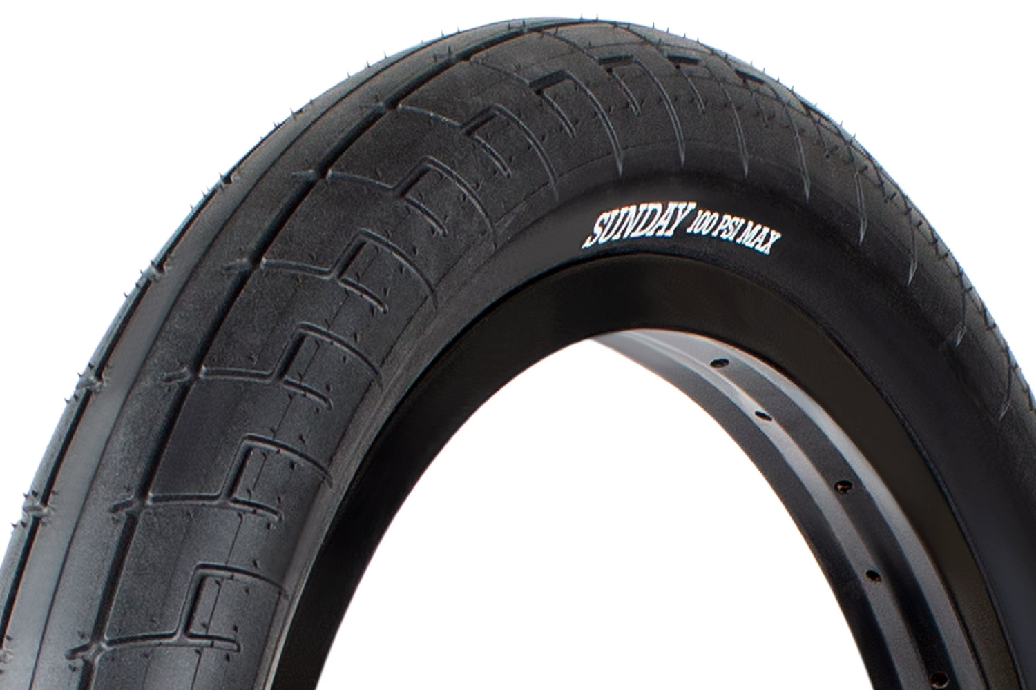 Street Sweeper v2 Tire (Black) - Available at 5150bmx.com