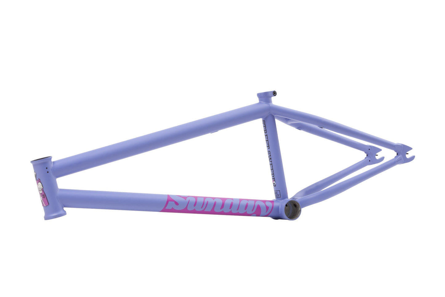 Sunday Street Sweeper Frame (Matte Blue-Lavender) - Available at 5150bmx.com