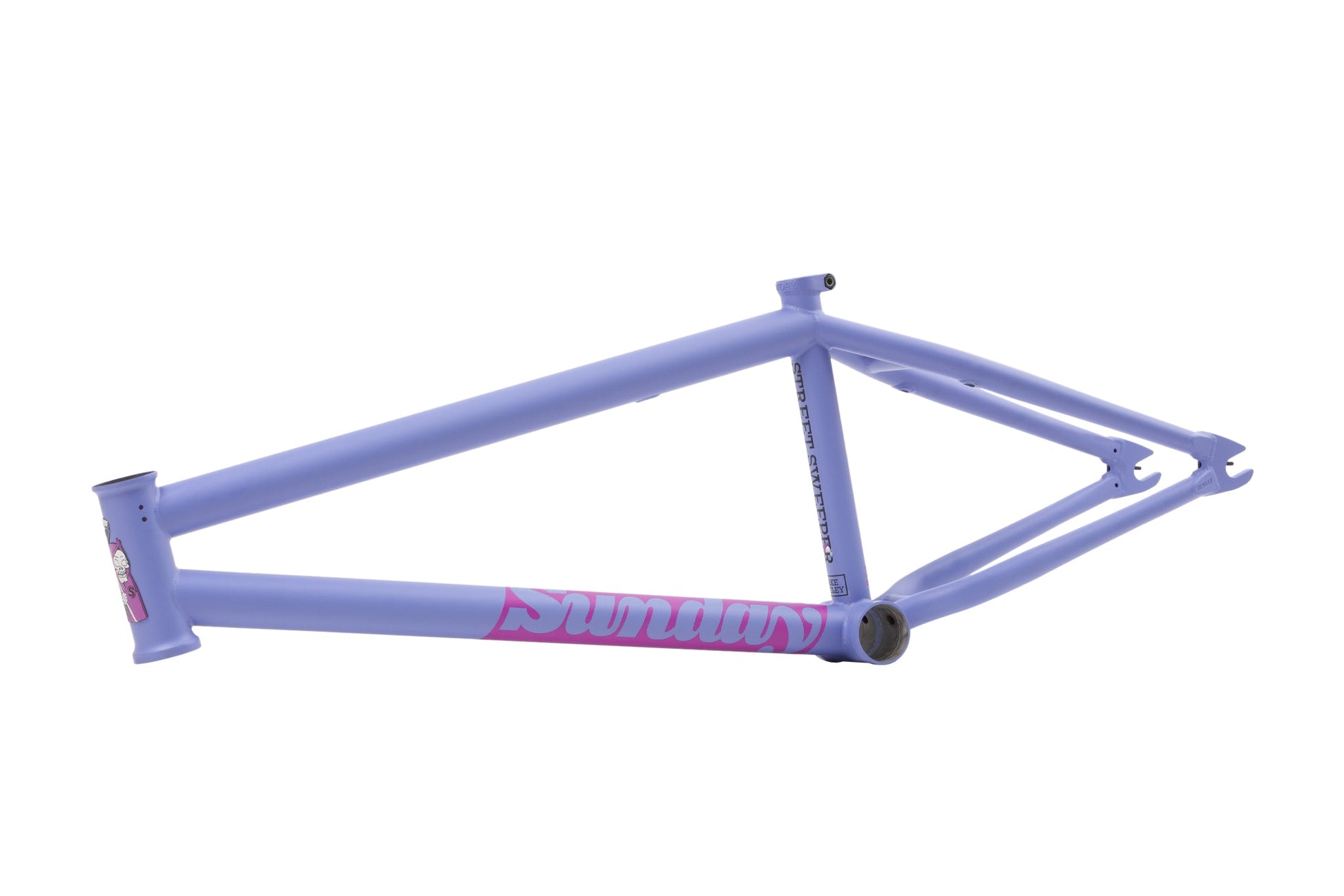 Sunday Street Sweeper Frame (Matte Blue-Lavender) - Available at 5150bmx.com
