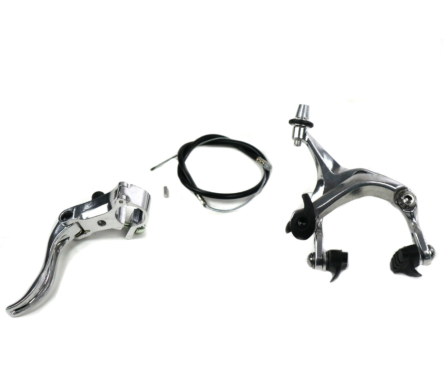 ISD - Brake Set - F/R - Silver- available at 5150bmx.com
