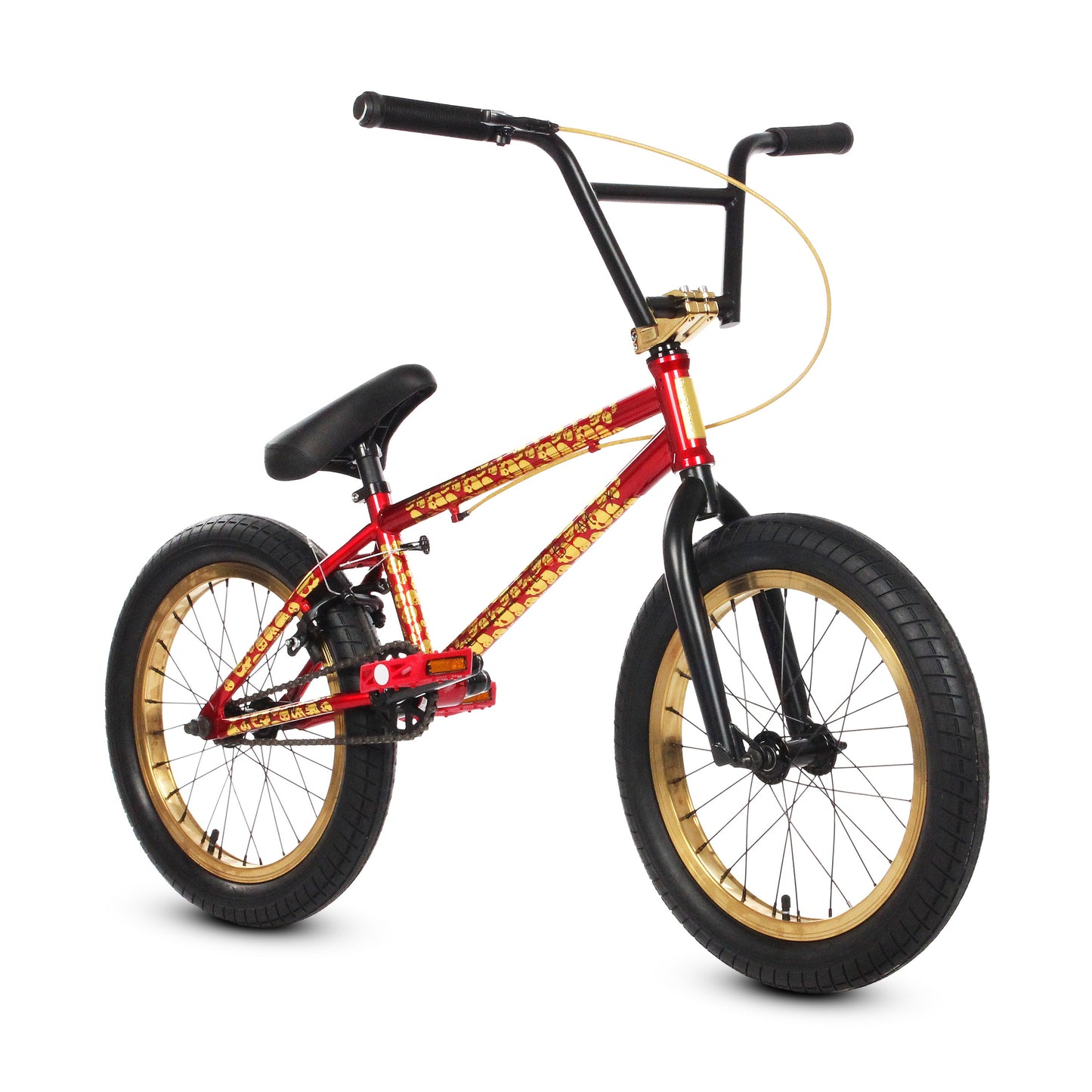Pee Wee 18" - Red Skully available at 5150bmx.com