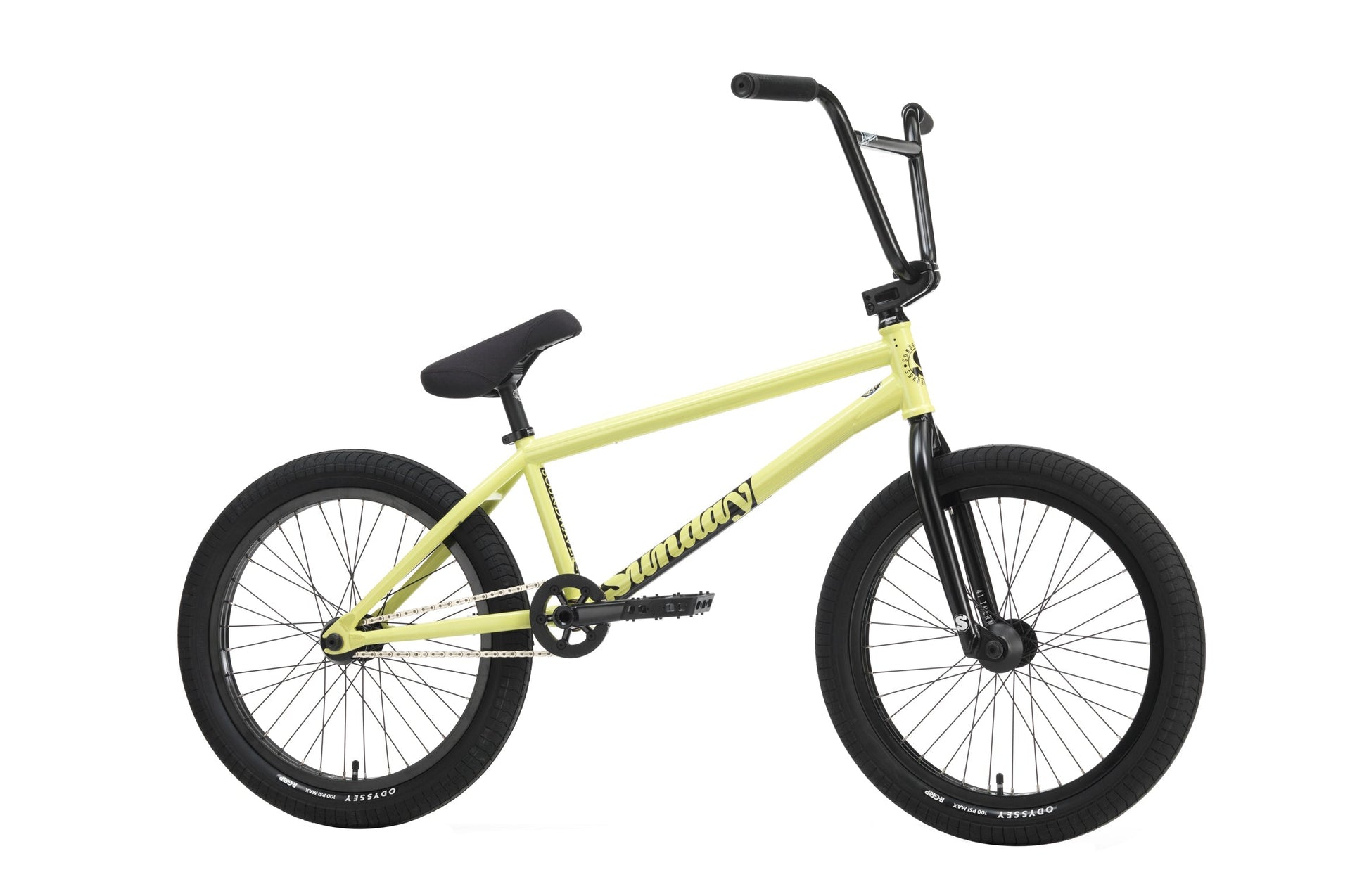 Sunday Soundwave Special (Gloss Notepad Yellow with 21" tt in RHD or LHD) - Available at 5150bmx.com