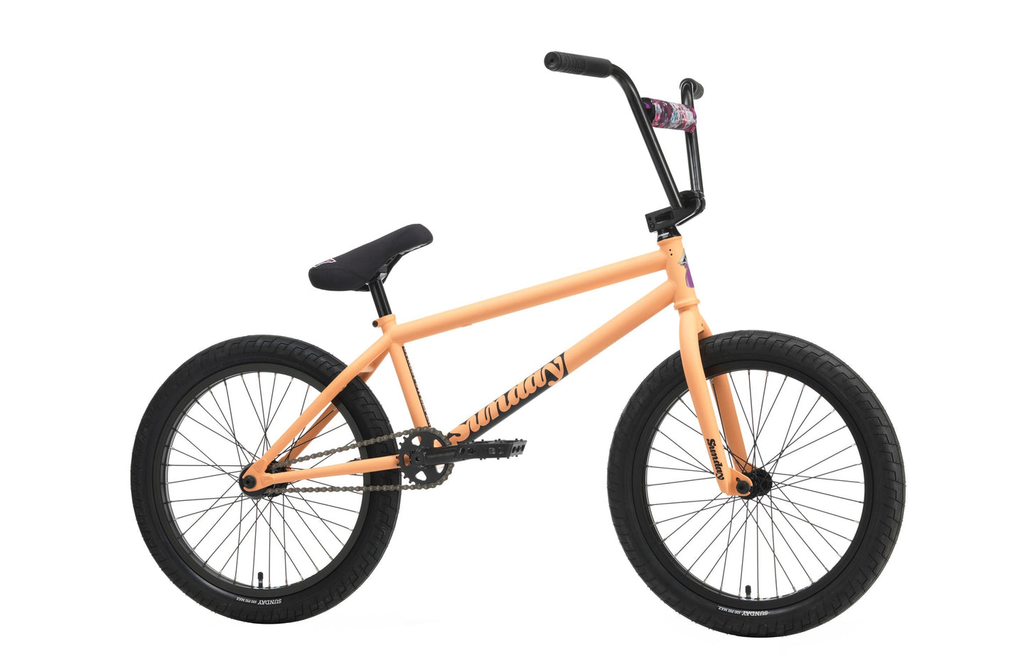 Sunday Street Sweeper - Jake Seeley Signature (Matte Peach with 20.75" tt in RHD) - Available at 5150bmx.com