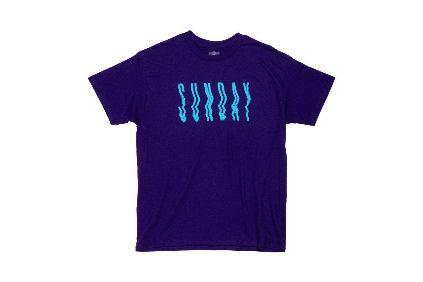 Sunday High Wave Tee (Purple w/ Teal Ink) available at 5150bmx.com