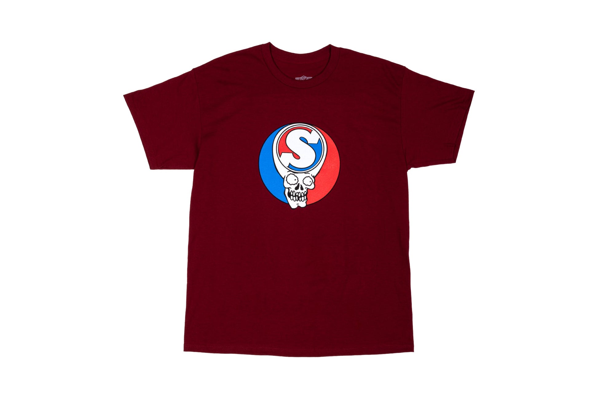 Sunday Sweep Your Face Tee (Chili with Pigment-Dyed Ink) available at 5150bmx.com