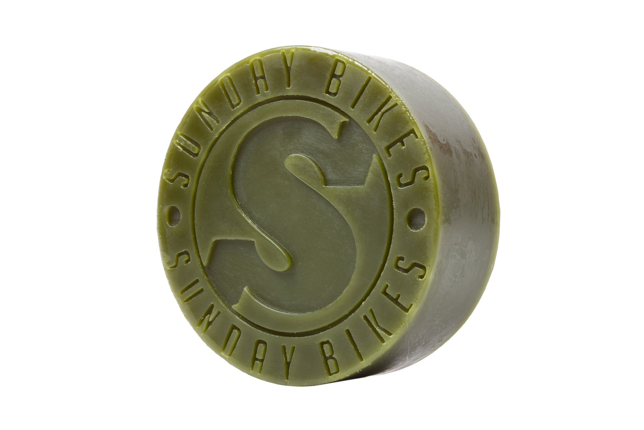 Sunday Puck Wax (Army Green) available at 5150bmx.com