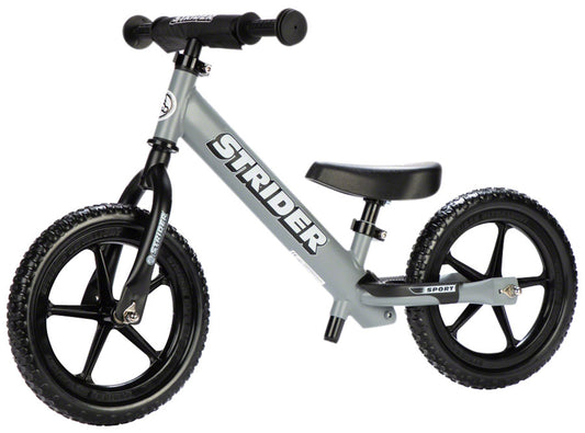 Strider 12 Sport Balance Bike (Matte Gray)