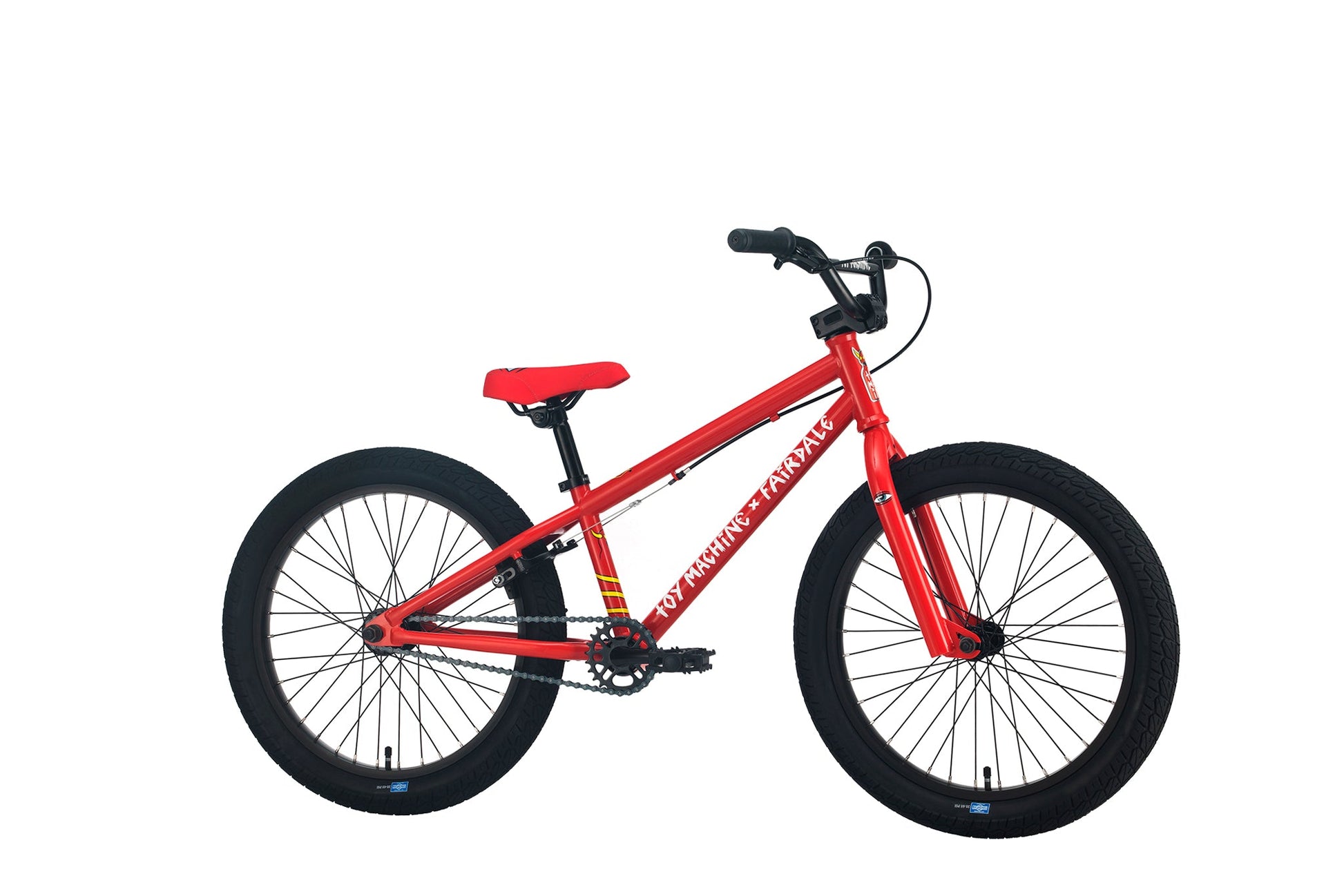 Fairdale x Toy Machine Macaroni 20" (Limited Edition Gloss Red) - Available at 5150bmx.com