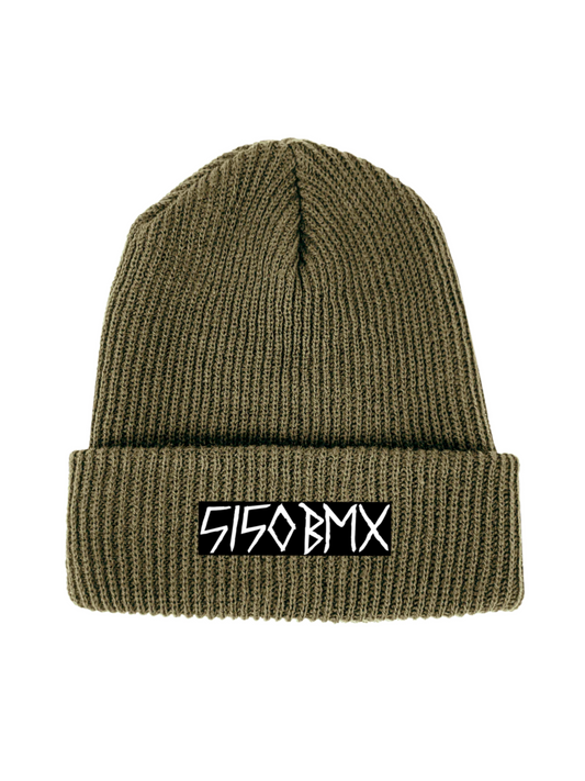 5150bmx Standard Logo Beanie (Olive)