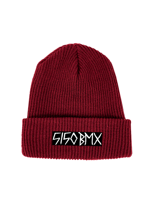 5150bmx Standard Logo Beanie (Maroon)