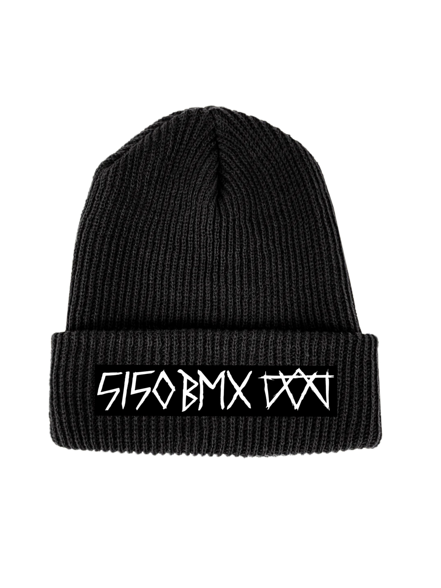 5150bmx Oversized Logo Beanie (Black)