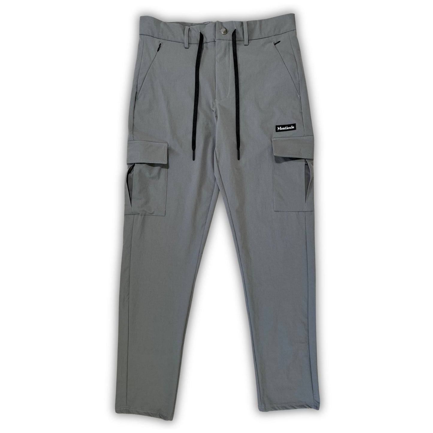 Monticule 'Ocean Park' Cargo Pants. Grey