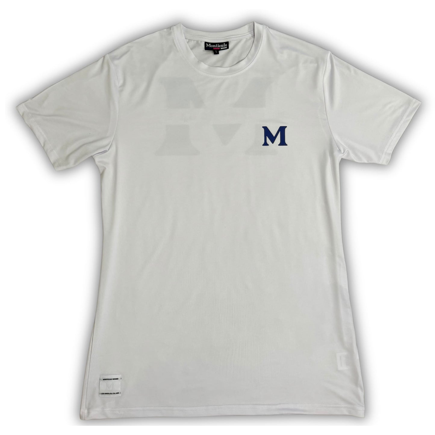 Monticule Lightweight Team Tee. White