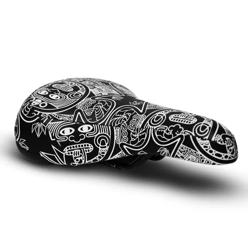Saddle - Throne Cycles - Aztec White available at 5150bmx.com