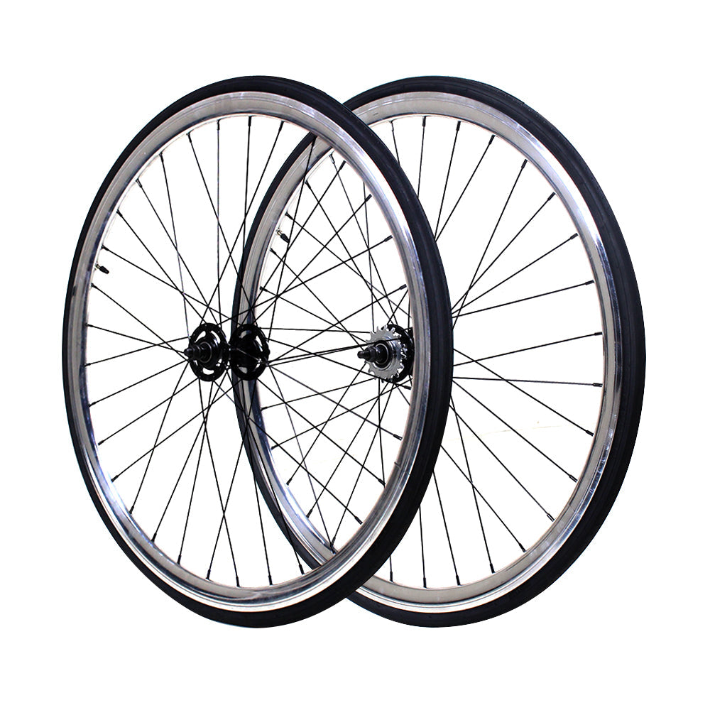 700c Wheelset - Chrome available at 5150bmx.com