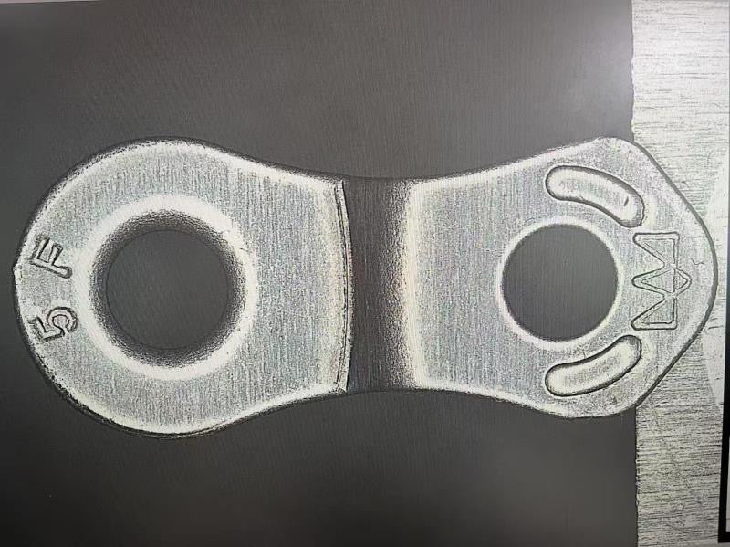 5150bmx "Non-Stop" Half-Link Chain (Black)