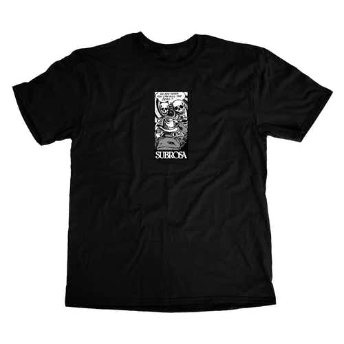 Subrosa Comic T-Shirt - Black available at 5150bmx.com