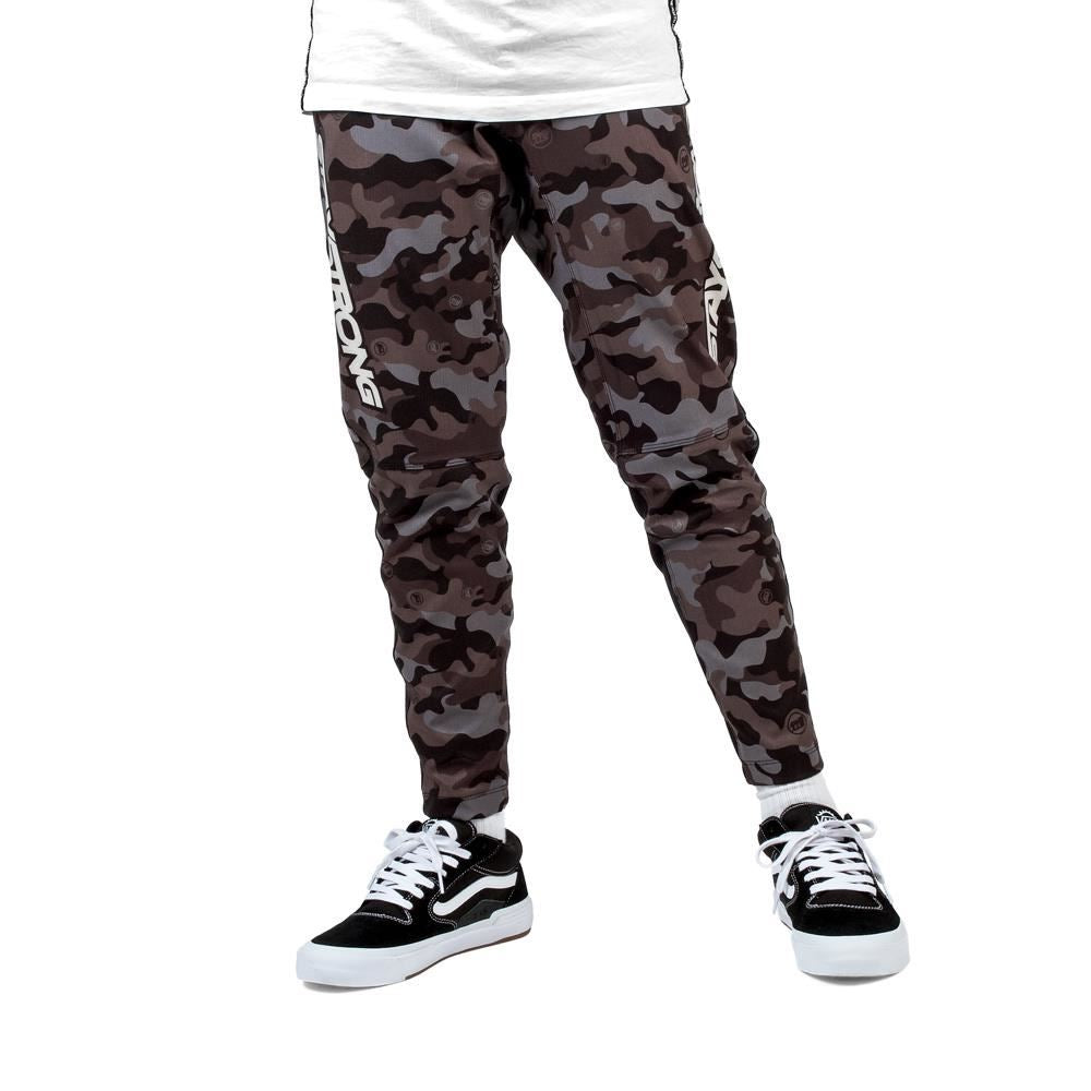 Stay Strong Youth V3 Race Pants - Grey Camo available at 5150bmx.com