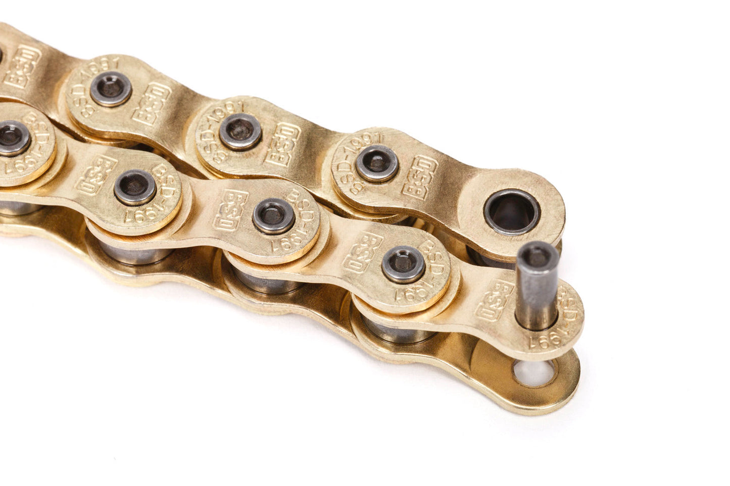 BSD 1991 Half-link Chain (Gold) available at 5150bmx.com