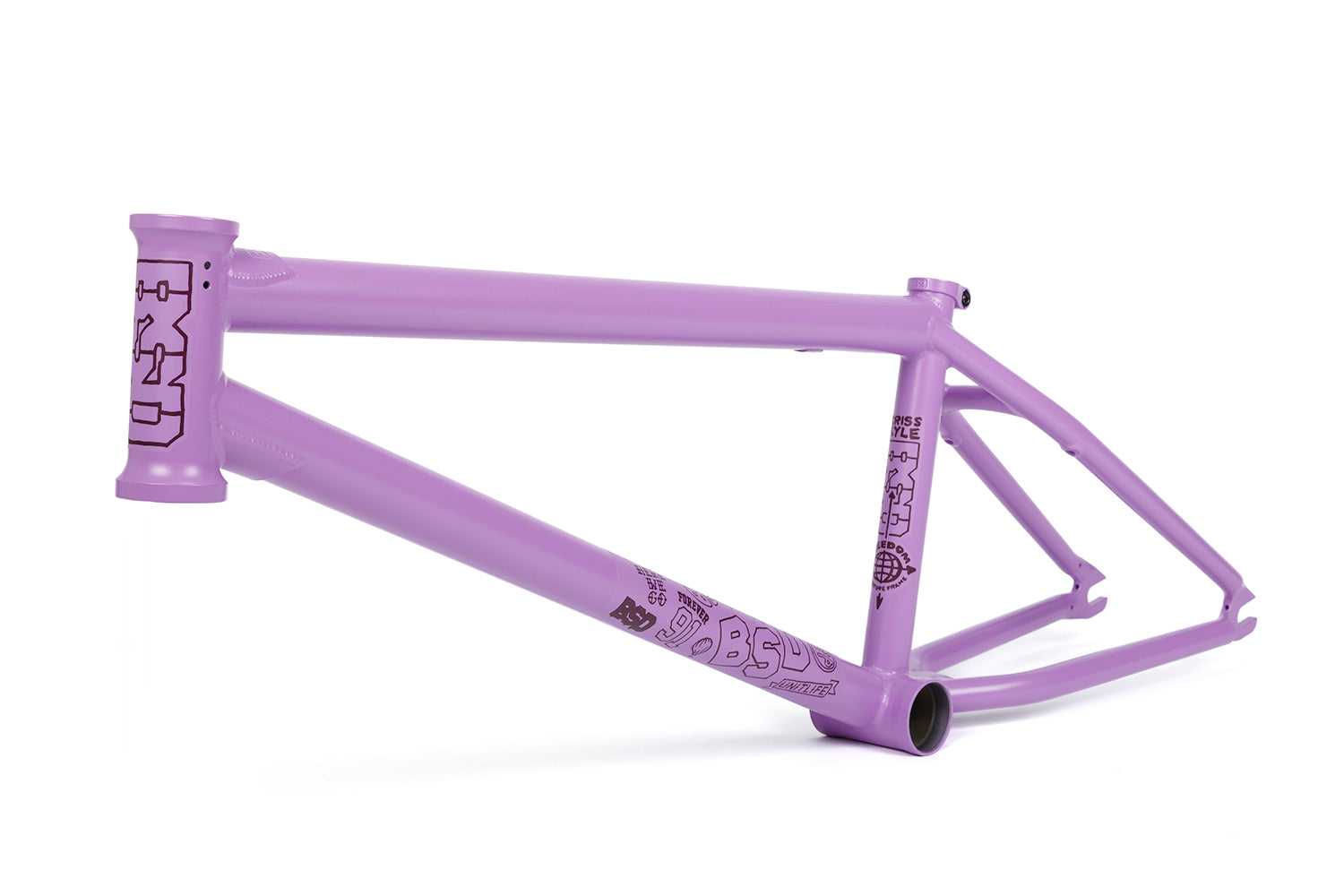 BSD Freedom Frame (Flat Violet) available at 5150bmx.com