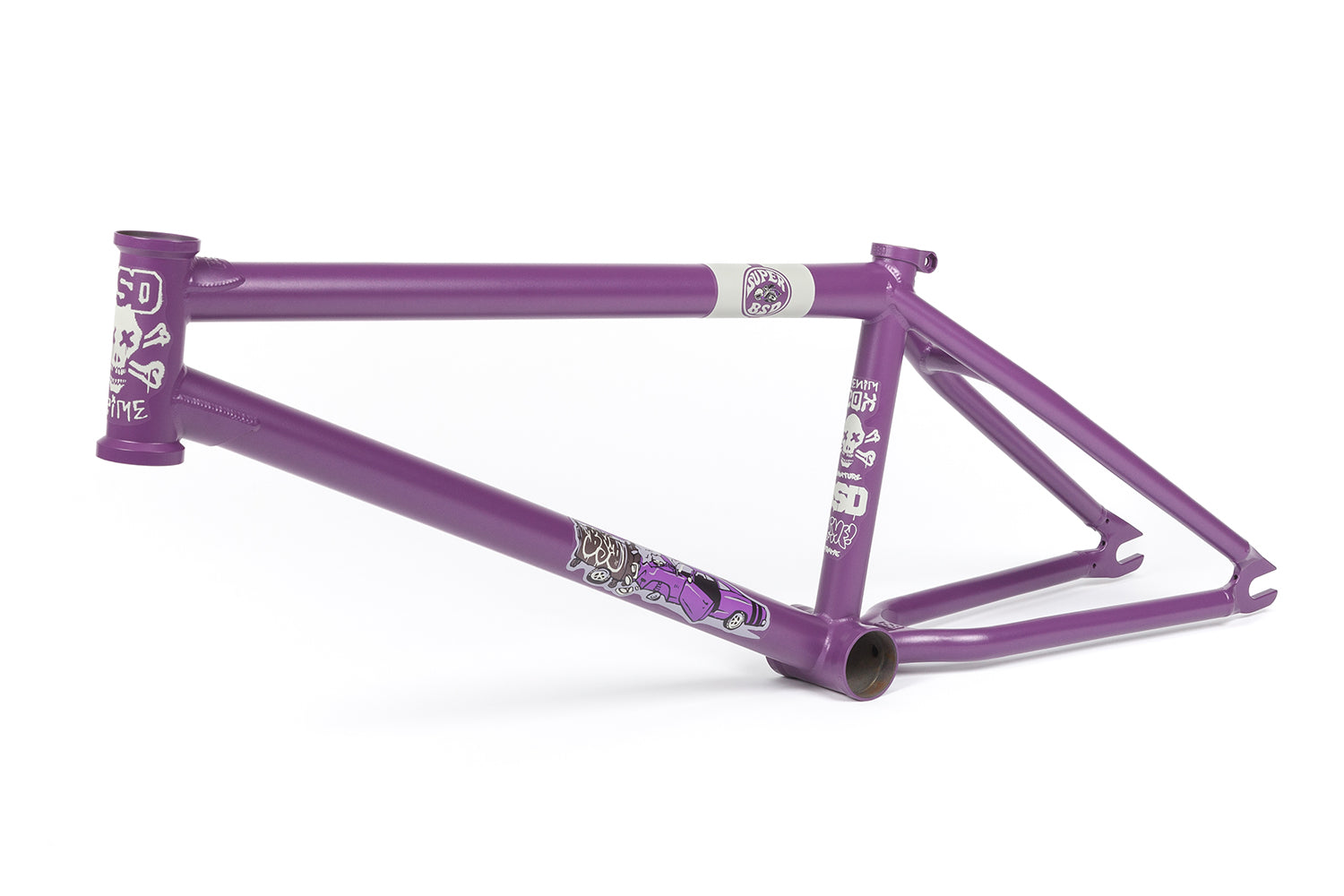 BSD Grime Frame (Plum Crazy Purple) available at 5150bmx.com