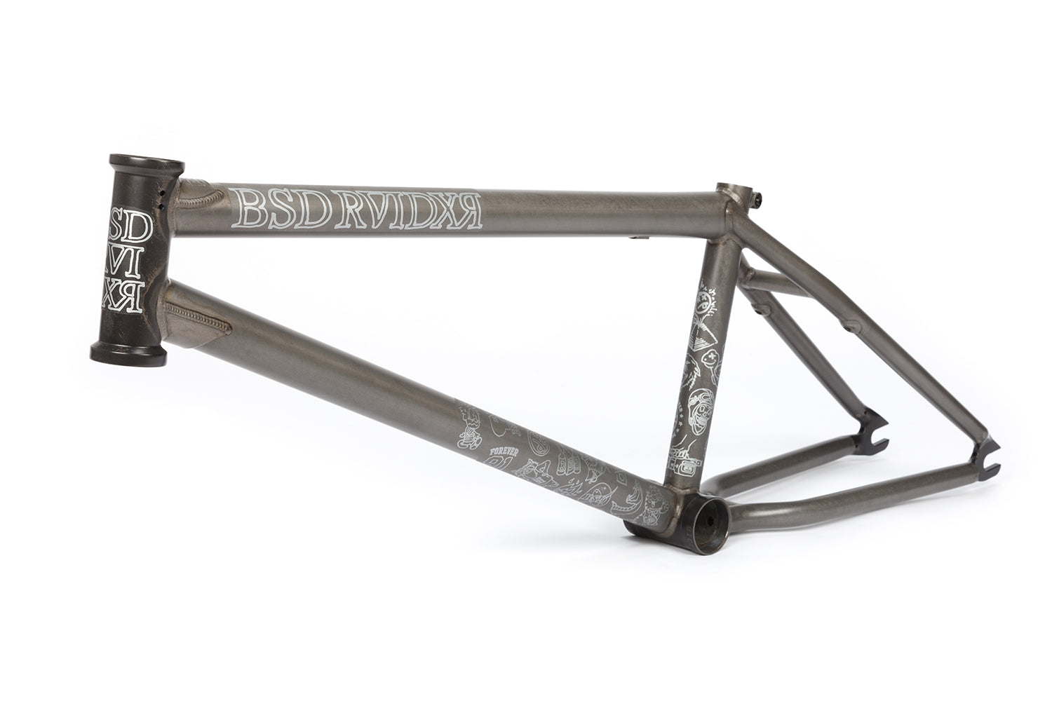 BSD Raider Frame (2021 Flat Raw) - Available at 5150bmx.com