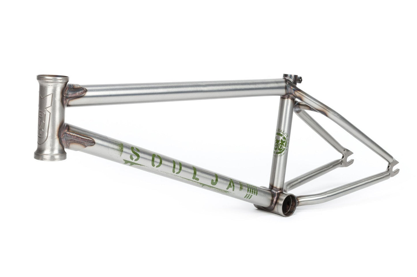 BSD Soulja v3 Frame (Flat Raw) available at 5150bmx.com