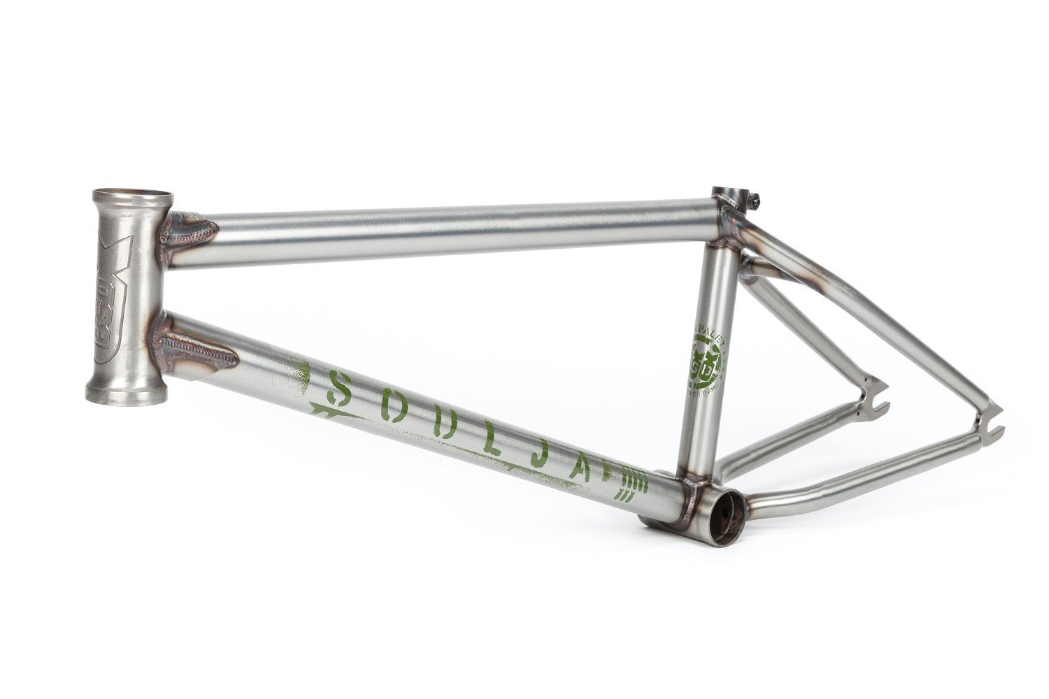 BSD Soulja v3 Frame (Flat Raw) available at 5150bmx.com