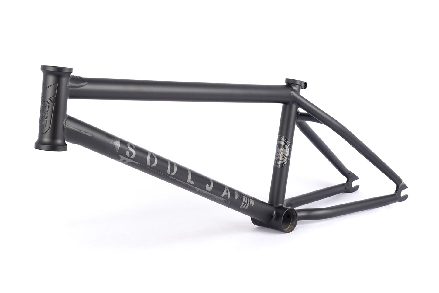BSD Soulja v4 Frame (Flat Black) available at 5150bmx.com