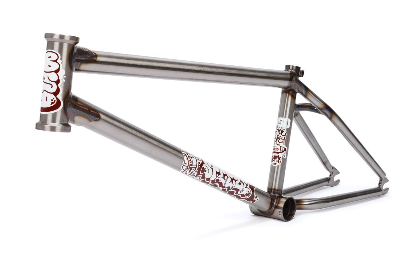 BSD Steeze Frame (Clear Raw) available at 5150bmx.com
