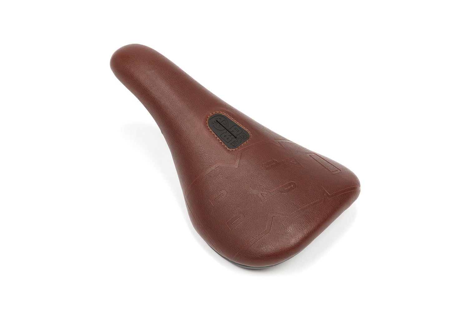 BSD Mondo Logo Slim Seat (Brown) available at 5150bmx.com
