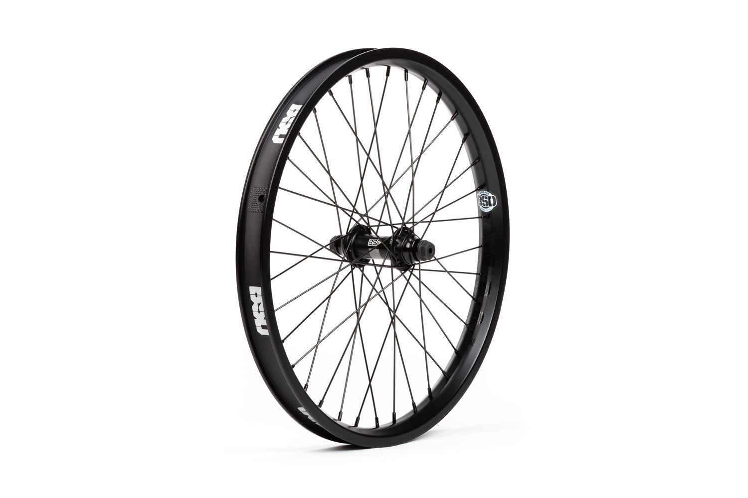 BSD Swerve + Aero Pro Front Wheel (Black) - Available at 5150bmx.com