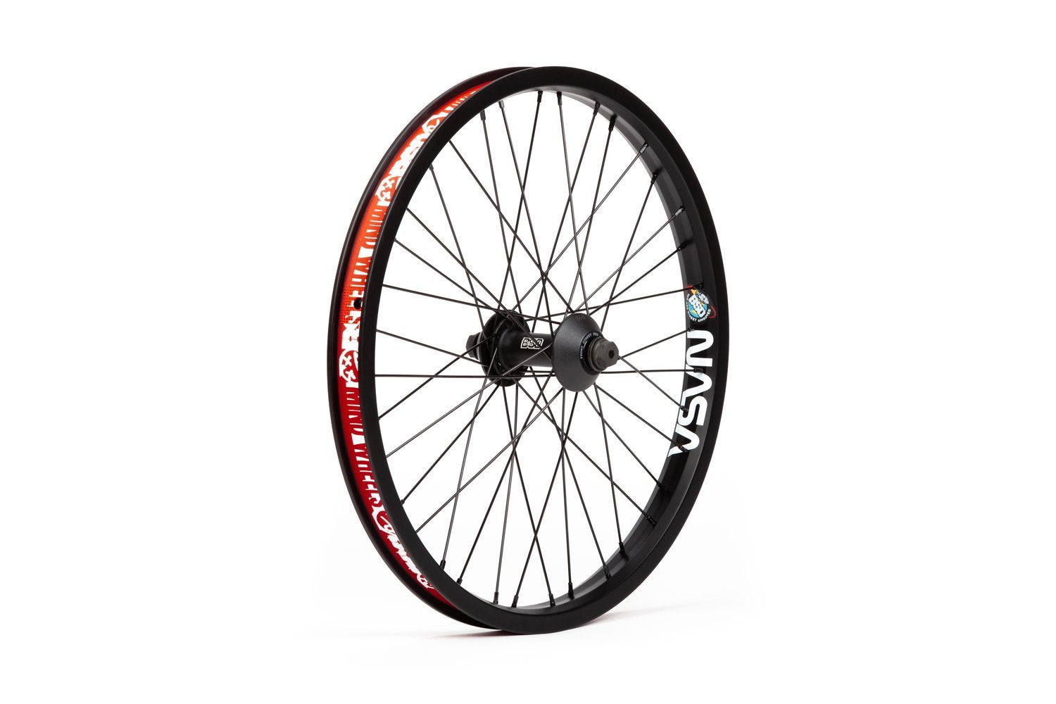 BSD Front Street Pro Mind Front Wheel (Black) available at 5150bmx.com