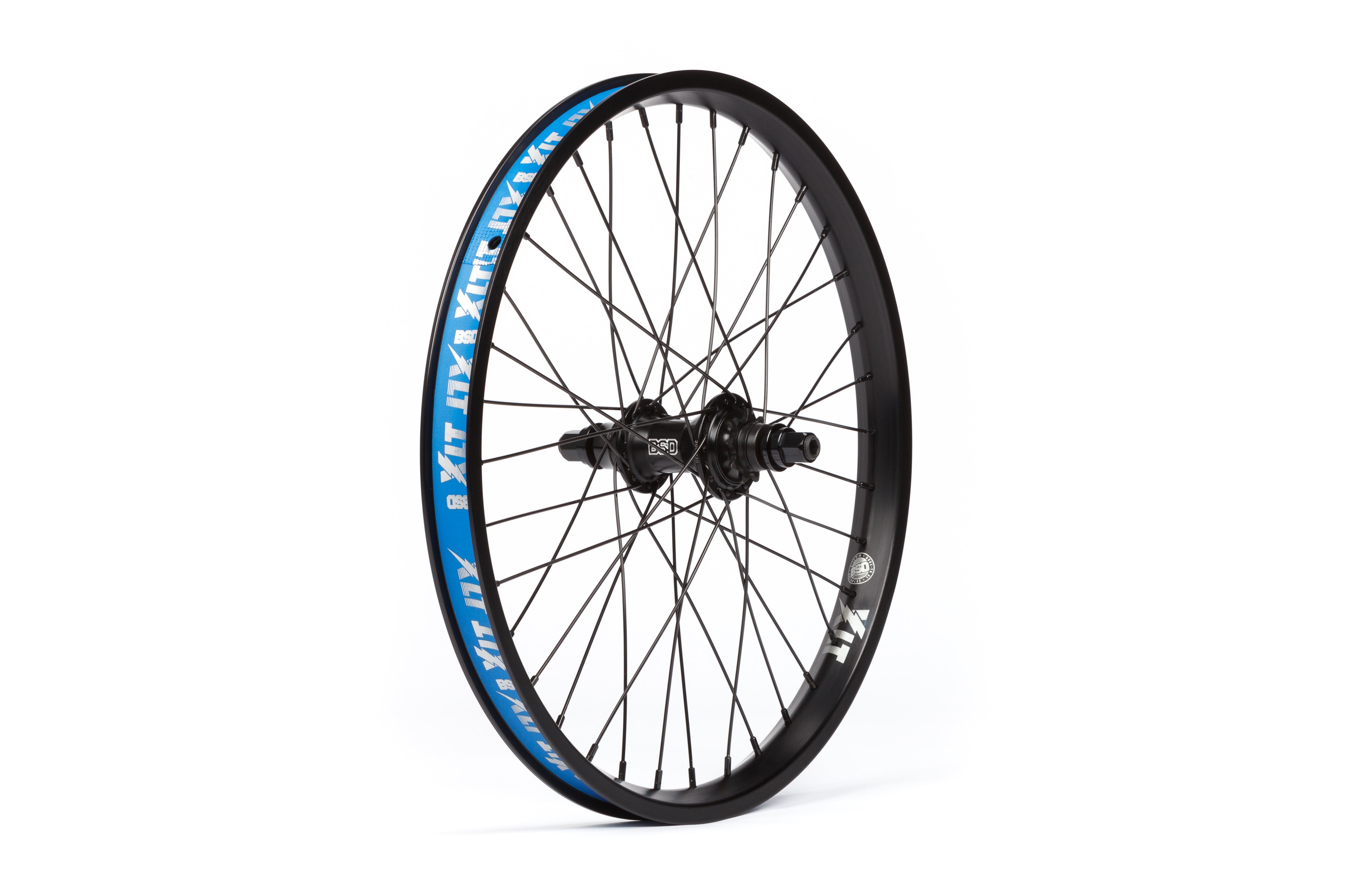 BSD XLT Back Street Cassette Wheel (Black) available at 5150bmx.com
