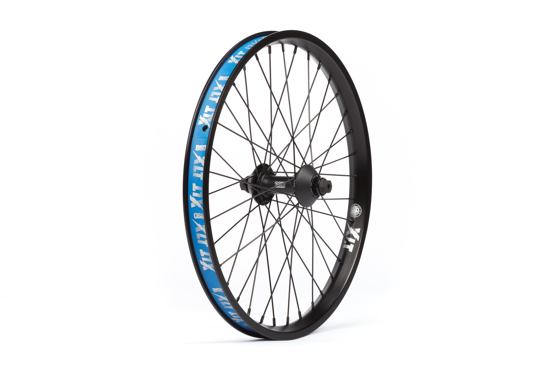 BSD XLT Front Street Front Wheel (Black) available at 5150bmx.com