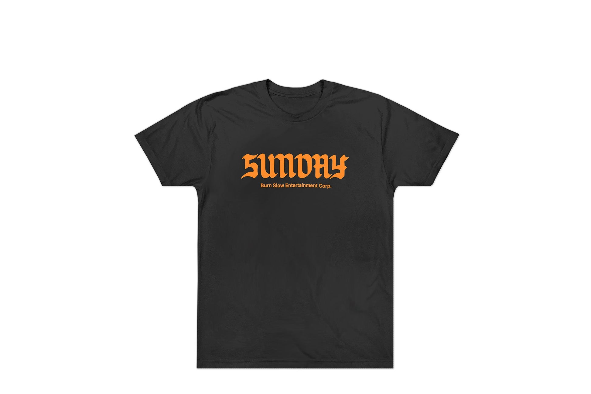 Sunday x Burn Slow Burnday Logo S/S (Black) available at 5150bmx.com