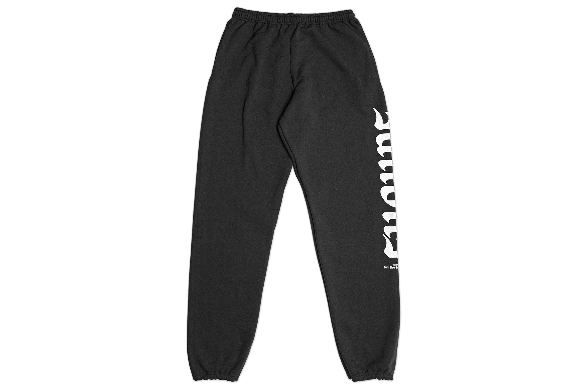 Sunday x Burn Slow Burnday Sweatpants (Black) available at 5150bmx.com