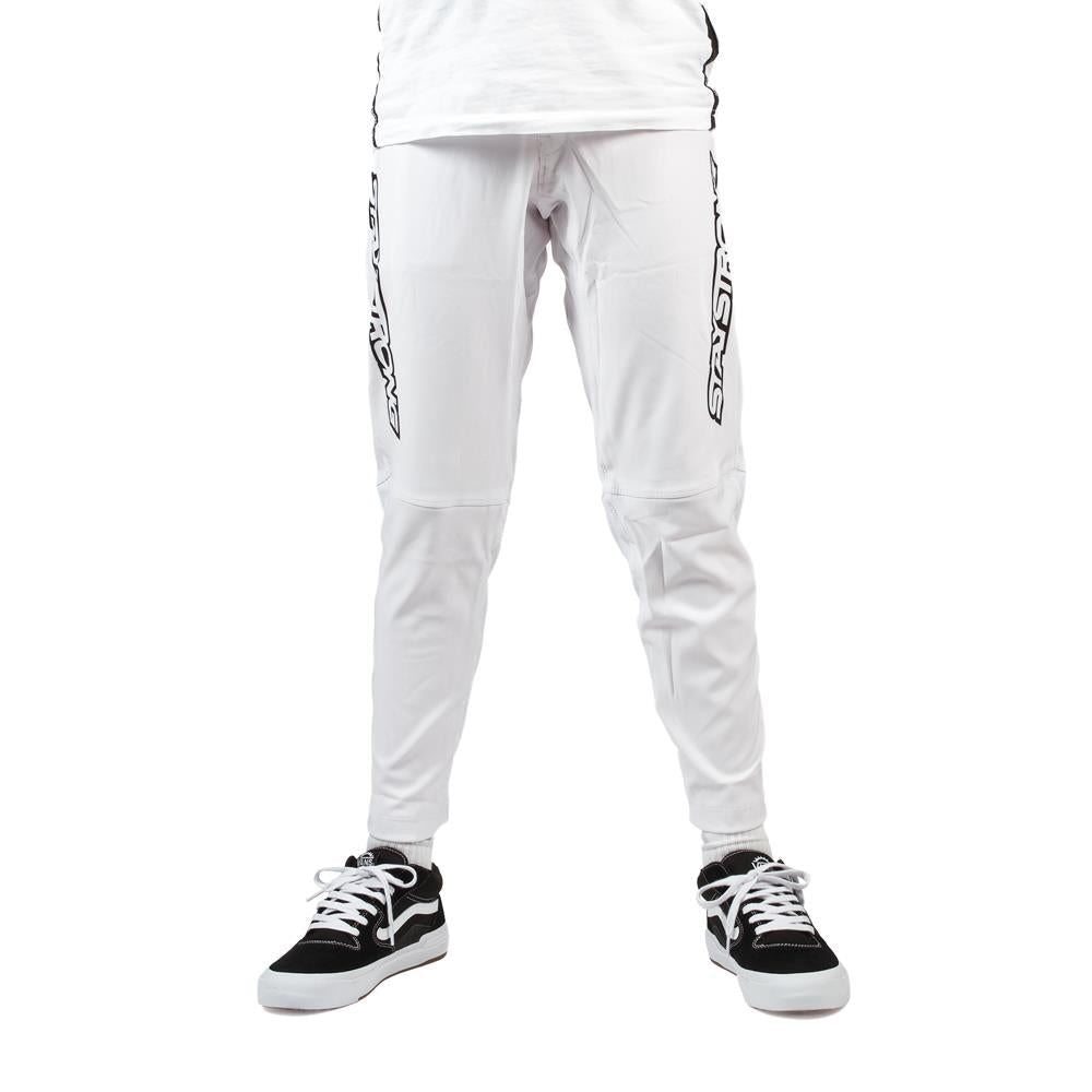Stay Strong Youth V3 Race Pants - White/Black available at 5150bmx.com