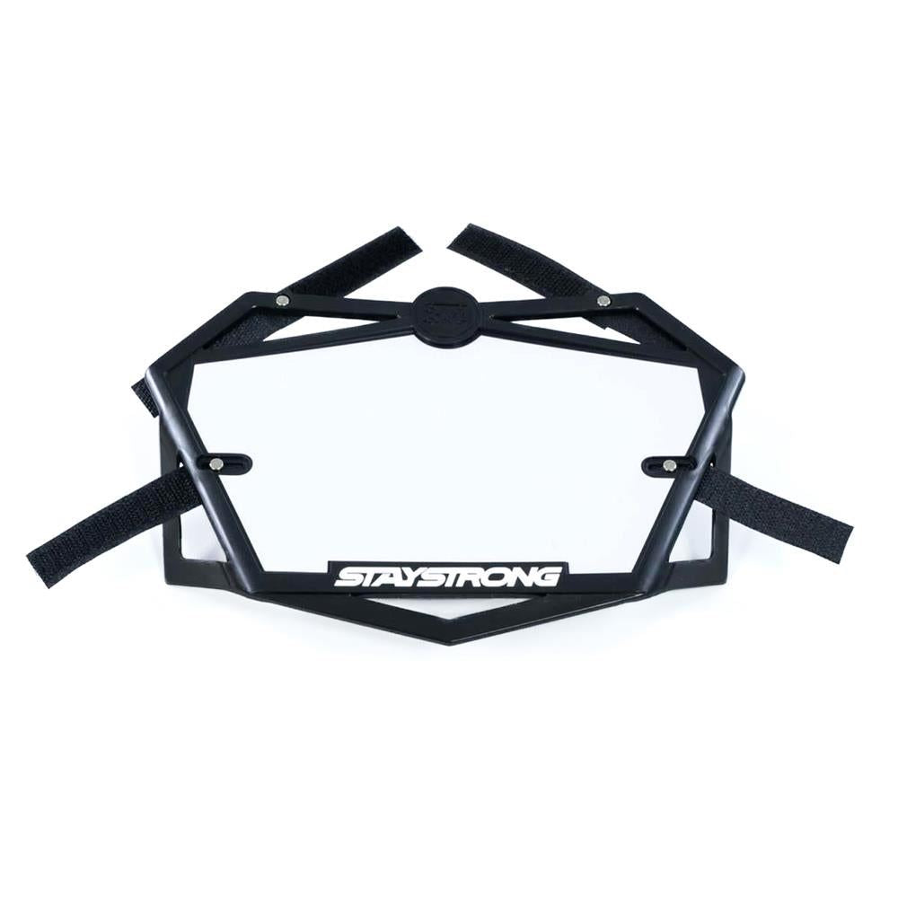 Stay Strong Primo 3D Mini Race Number Plate available at 5150bmx.com