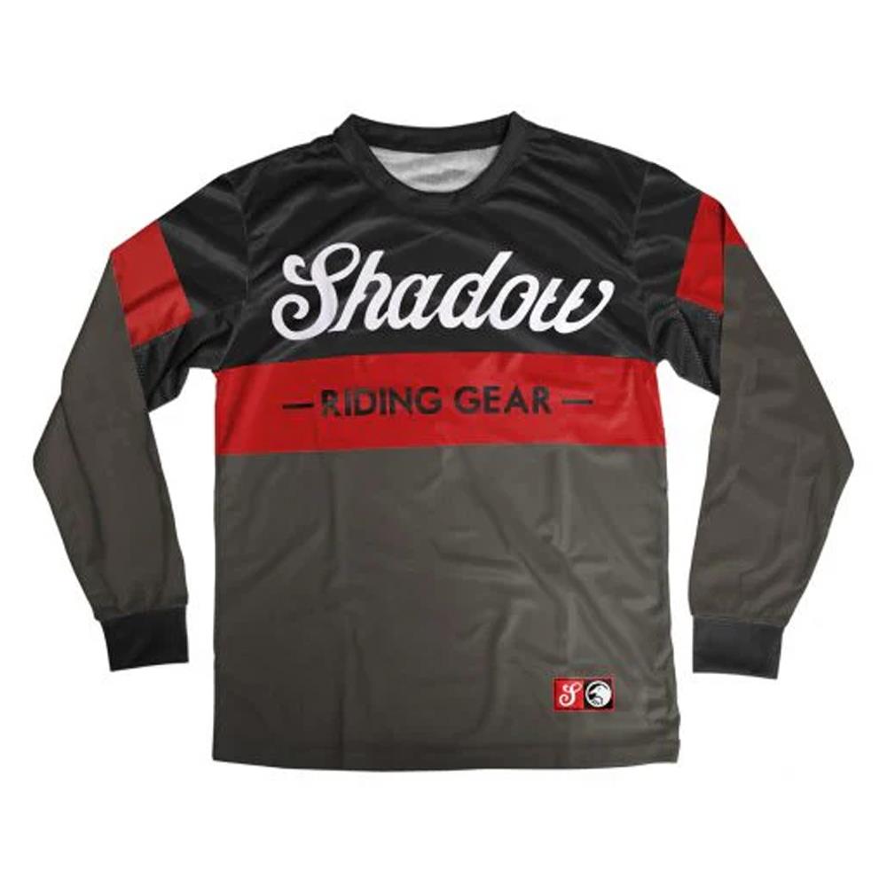 Shadow Vantage Jersey - Black/Red available at 5150bmx.com
