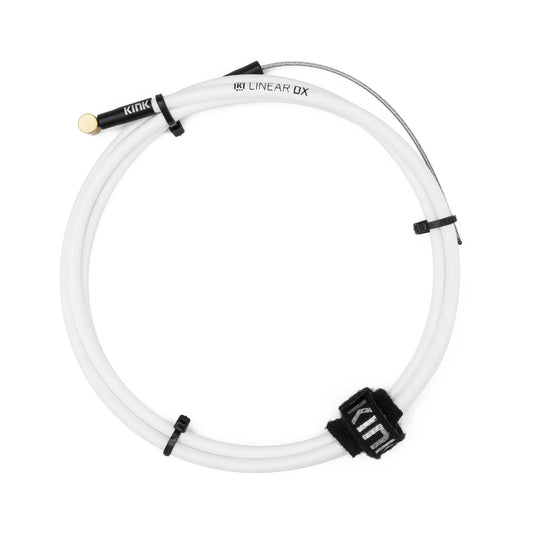 Kink DX Linear Brake Cable (White)